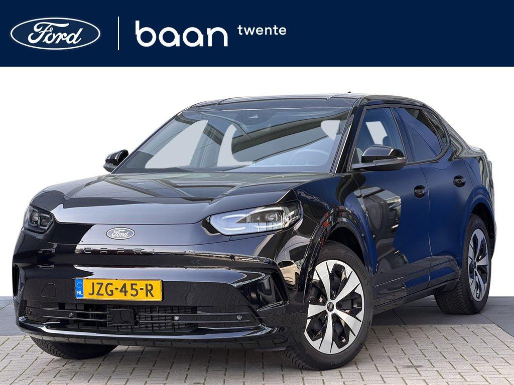 Ford Capri Style Standard Range RWD 170 PK 52 kWh | Camera |, Auto's, Automaat, 12 maanden, 1814 kg, Zwart