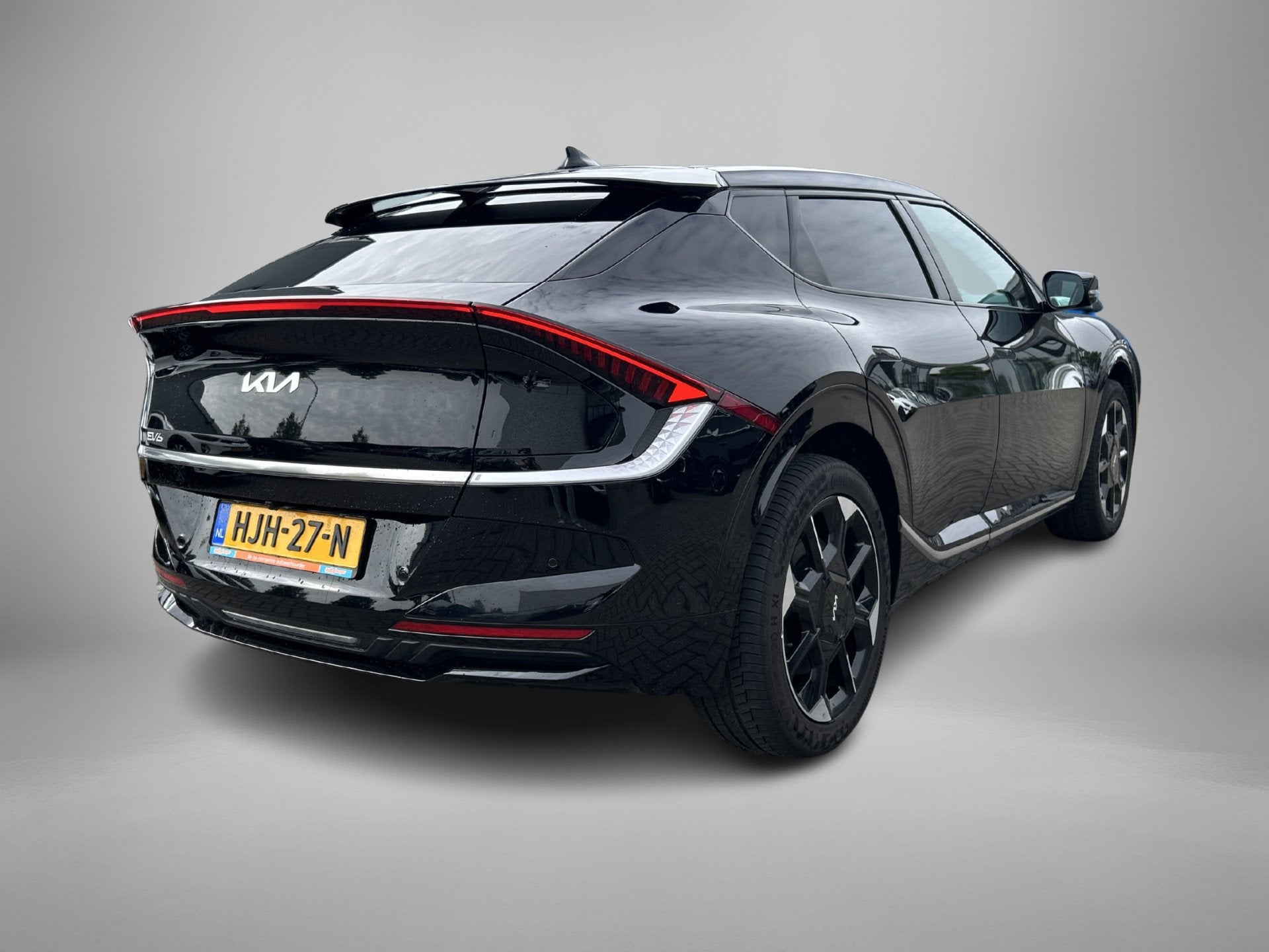 Kia Ev6 Plus 84 kWh 750 inruilpremie (bj 2025, automaat), Auto's, Automaat, Achterwielaandrijving, Zwart, Lichtsensor