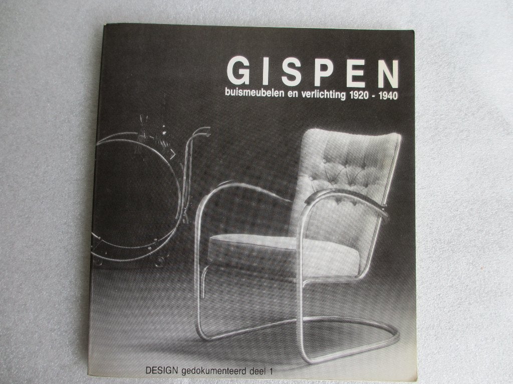 Vintage GISPEN Boekje,Buismeubelen en Verlichting 1920-1940, Antiek en Kunst, Kunst | Designobjecten, Ophalen of Verzenden
