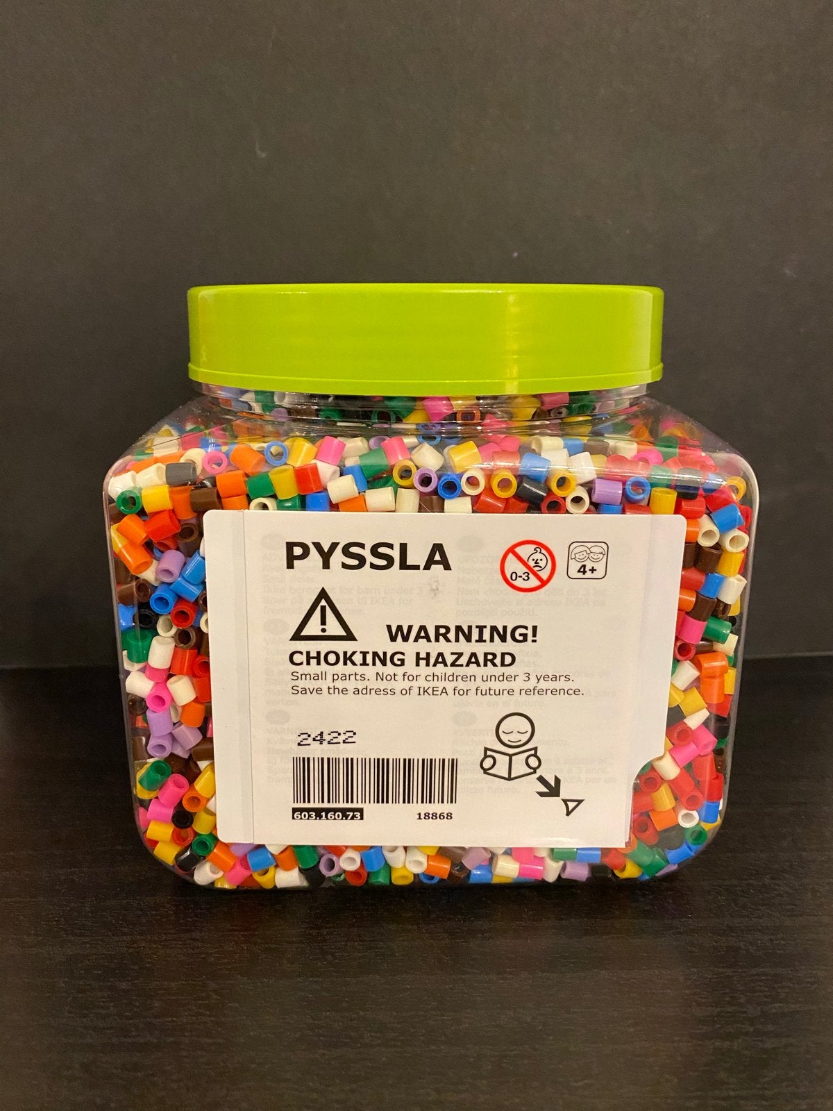 IKEA Pyssla Strijkkralen - Grote Pot Kleurrijk, Ophalen of Verzenden, Nieuw, Jongen of Meisje