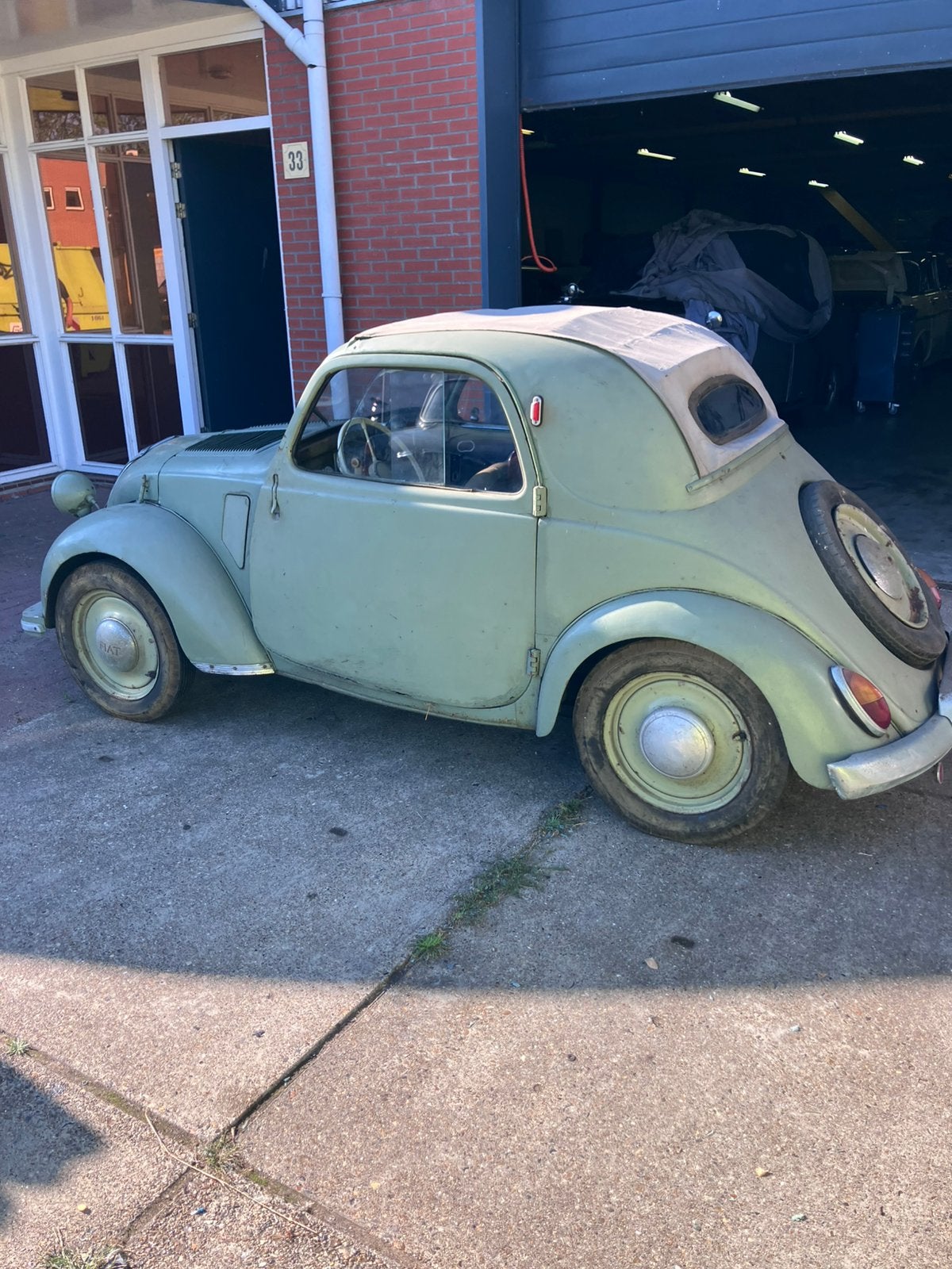 Poject : Fiat 500 Topolino 1940 Oldtimer !!, foto 2