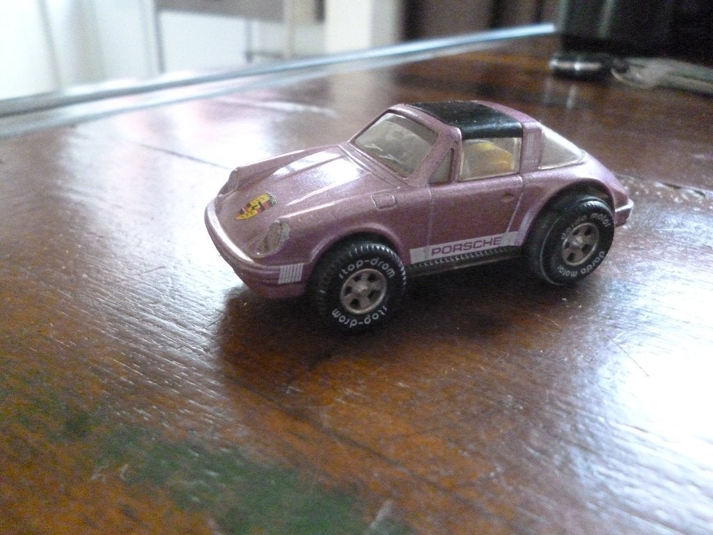 Darda Porsche 911, in goede staat, rijdend pink, Ophalen of Verzenden, Auto's