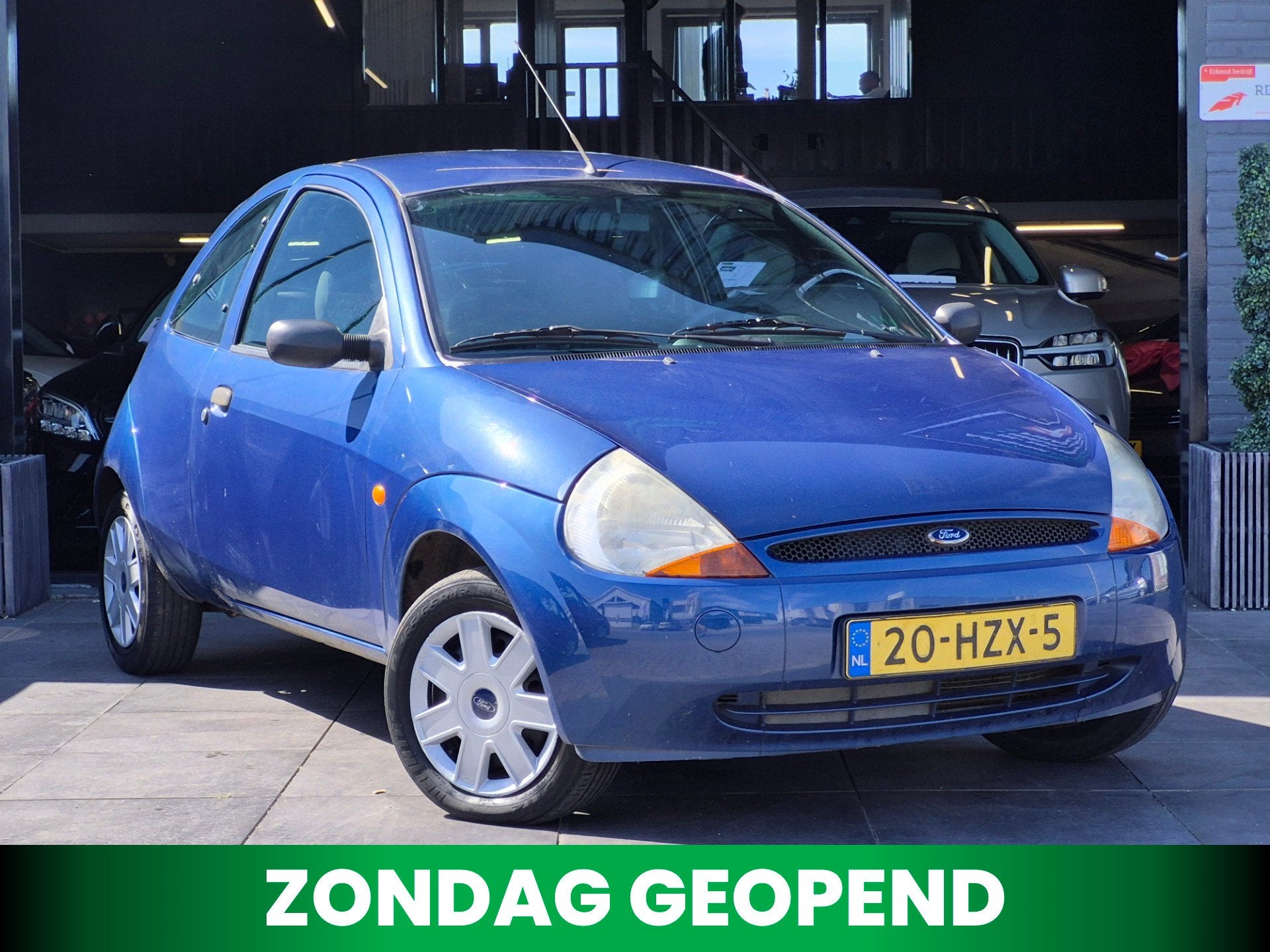 Ford Ka 1.3 Cool & Sound|Airco|El Ramen|NAP|Nieuwe APK, Voorwielaandrijving, 1299 cc, Stof, Gebruikt