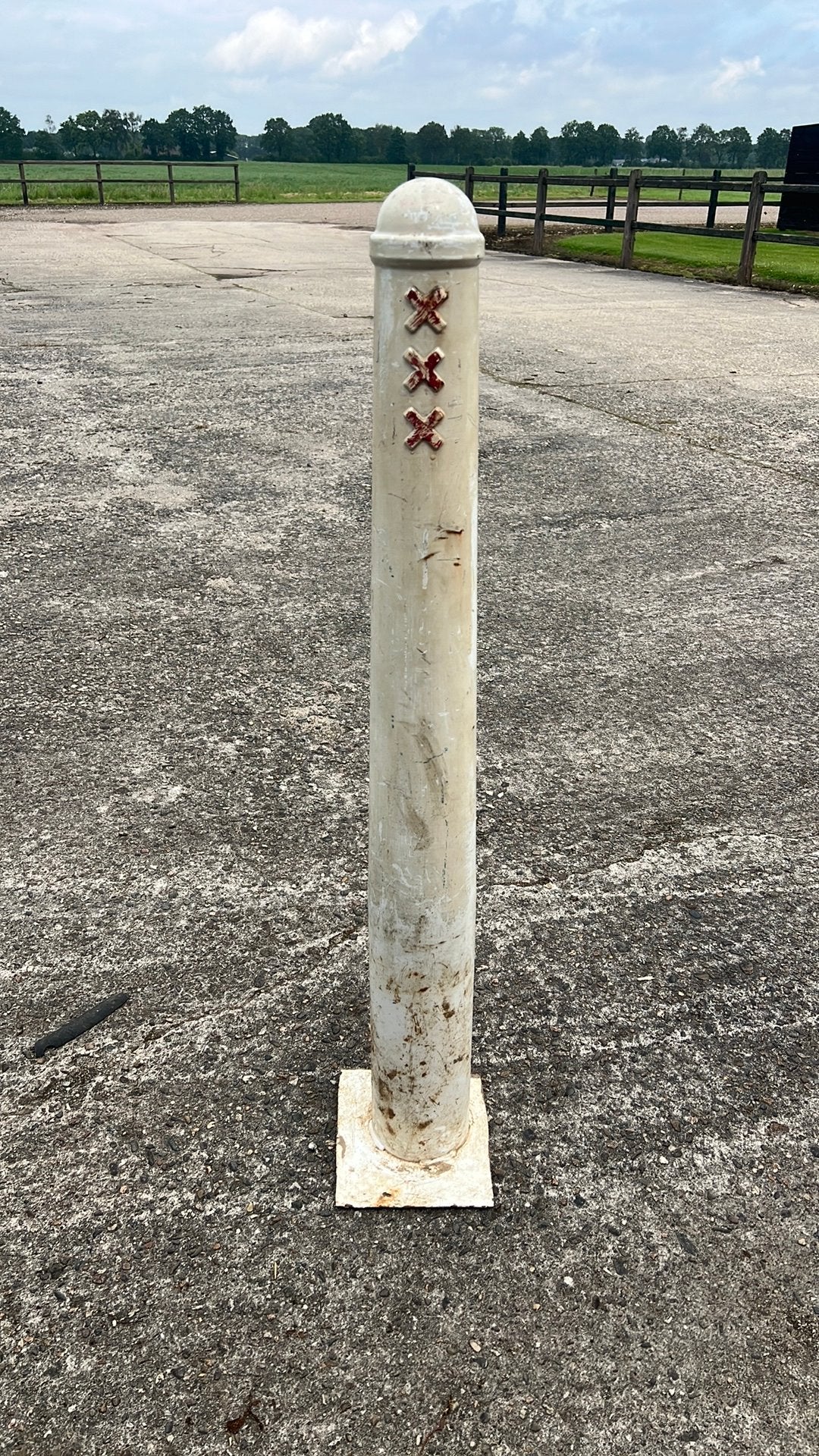 Amsterdams paaltje T.E.A.B., Ophalen, Gebruikt, 250 cm of meer, Palen