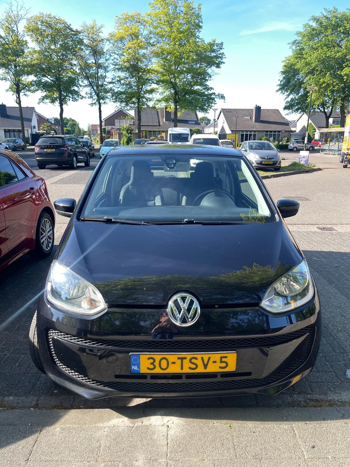 Volkswagen up! 1.0 44KW 2012 Zwart, Auto's, Voorwielaandrijving, Up!, 840 kg, 4 stoelen