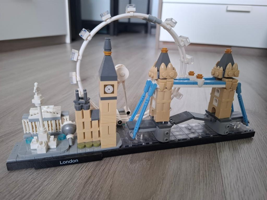 Londen legoset met doos en extra onderdelen, Lego, Compleet, Ophalen of Verzenden, Complete set