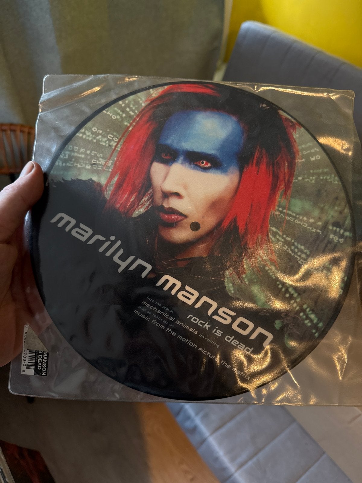 Marilyn Manson - Rock Is Dead 10" Picture Disc, Picture disc, Ophalen of Verzenden, 10 inch, Alternative Rock