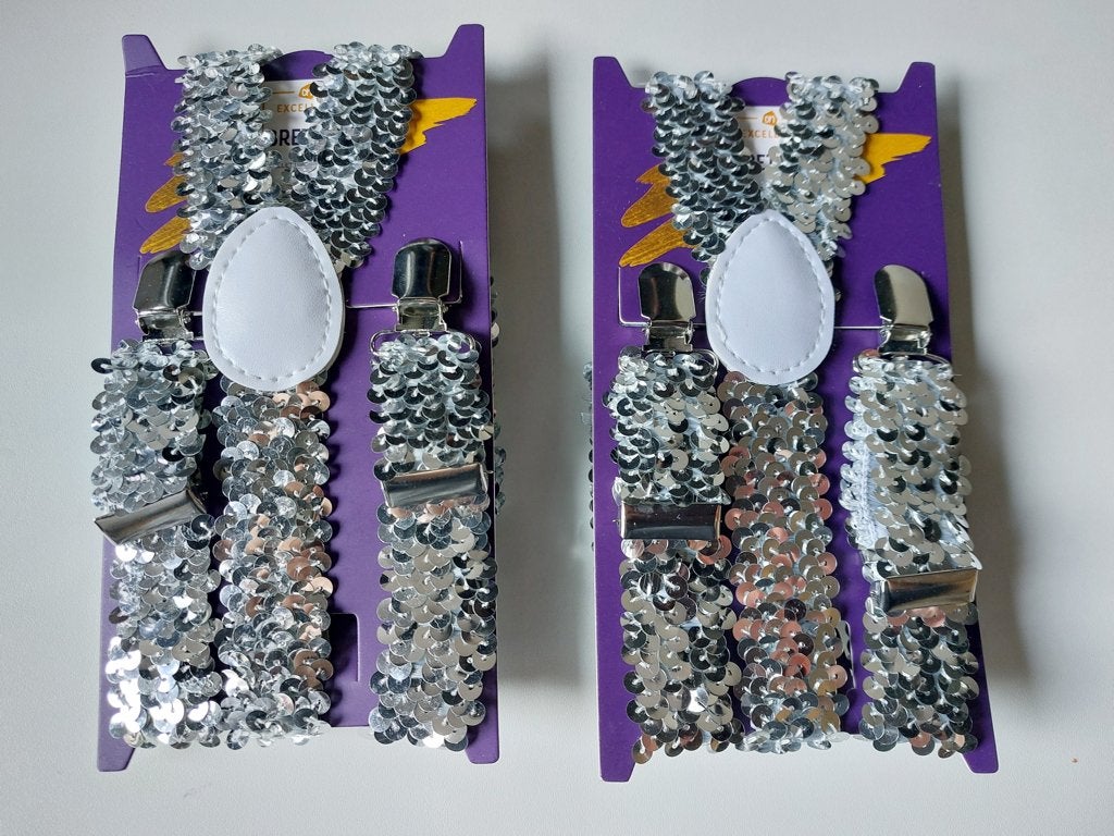 NIEUW: bretels met glitters, Ophalen of Verzenden, Nieuw, Versiering, Overige