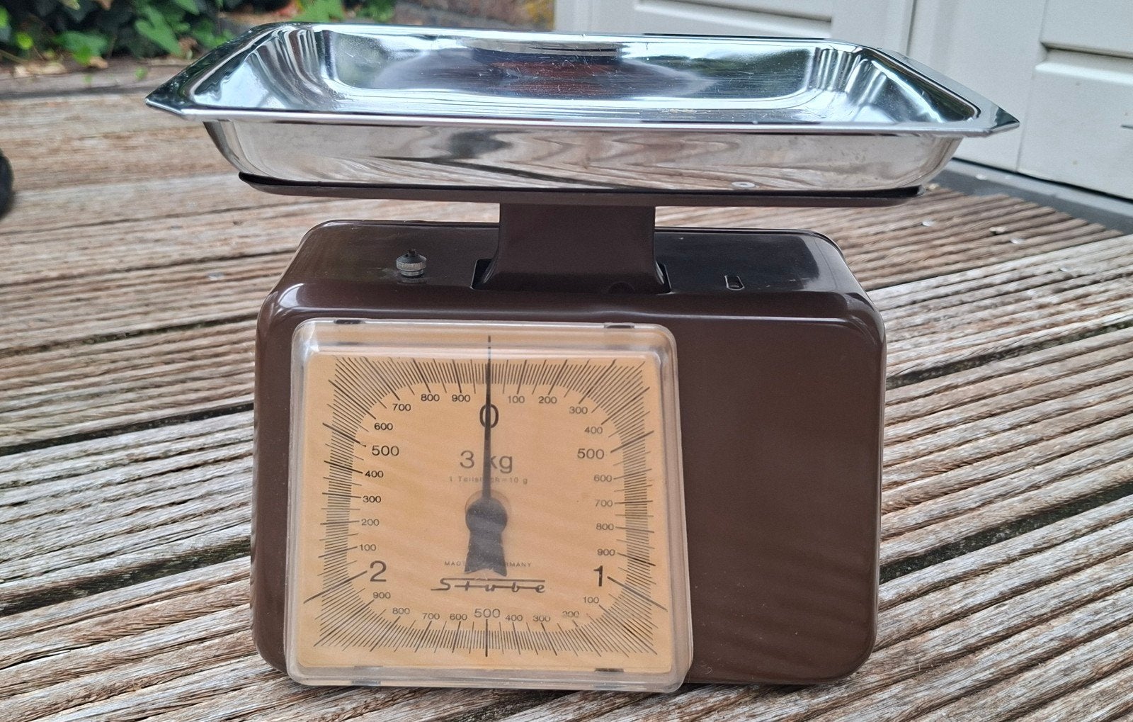 Vintage Stube Keukenweegschaal, Ophalen of Verzenden, Gebruikt, Overige typen, Minder dan 50 kg