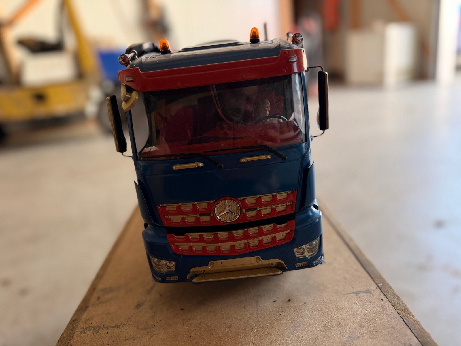 Tamiya 1/14 Truck met Servonaut, aluminium velgen en stalen, Ophalen, Gebruikt, Groter dan 1:32, Truck