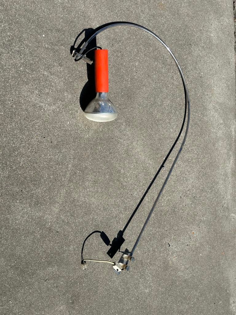 Vintage wandlamp/hengellamp jaren '70 design, Gebruikt, Vintage, Vintage, Metaal