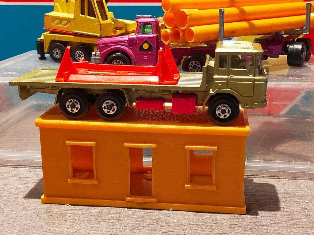 Lesney Matchbox SuperKings Sitehut Vrachtwagen, Ophalen of Verzenden, Gebruikt, Bus of Vrachtwagen, Lesney