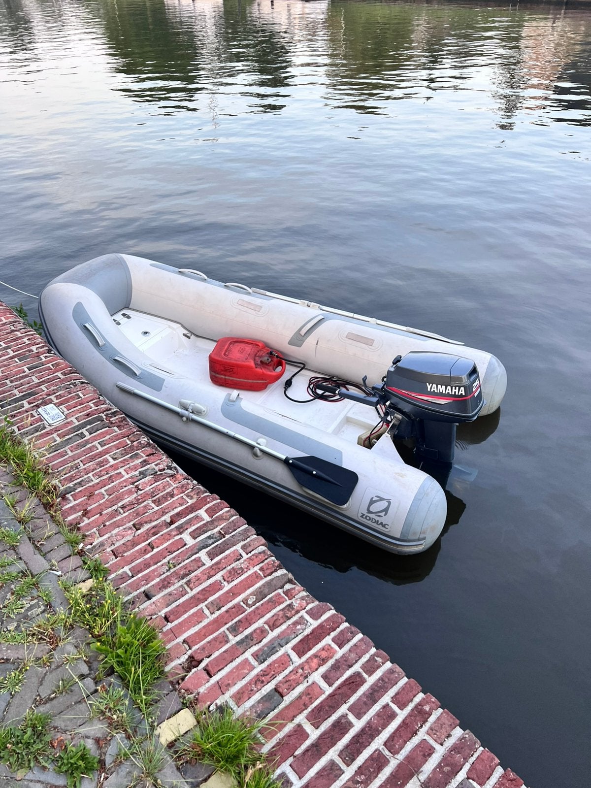 Zodiac Cadet 310 RIB 2016 polyester romp, Ophalen, Gebruikt, Overige typen, Motorboot