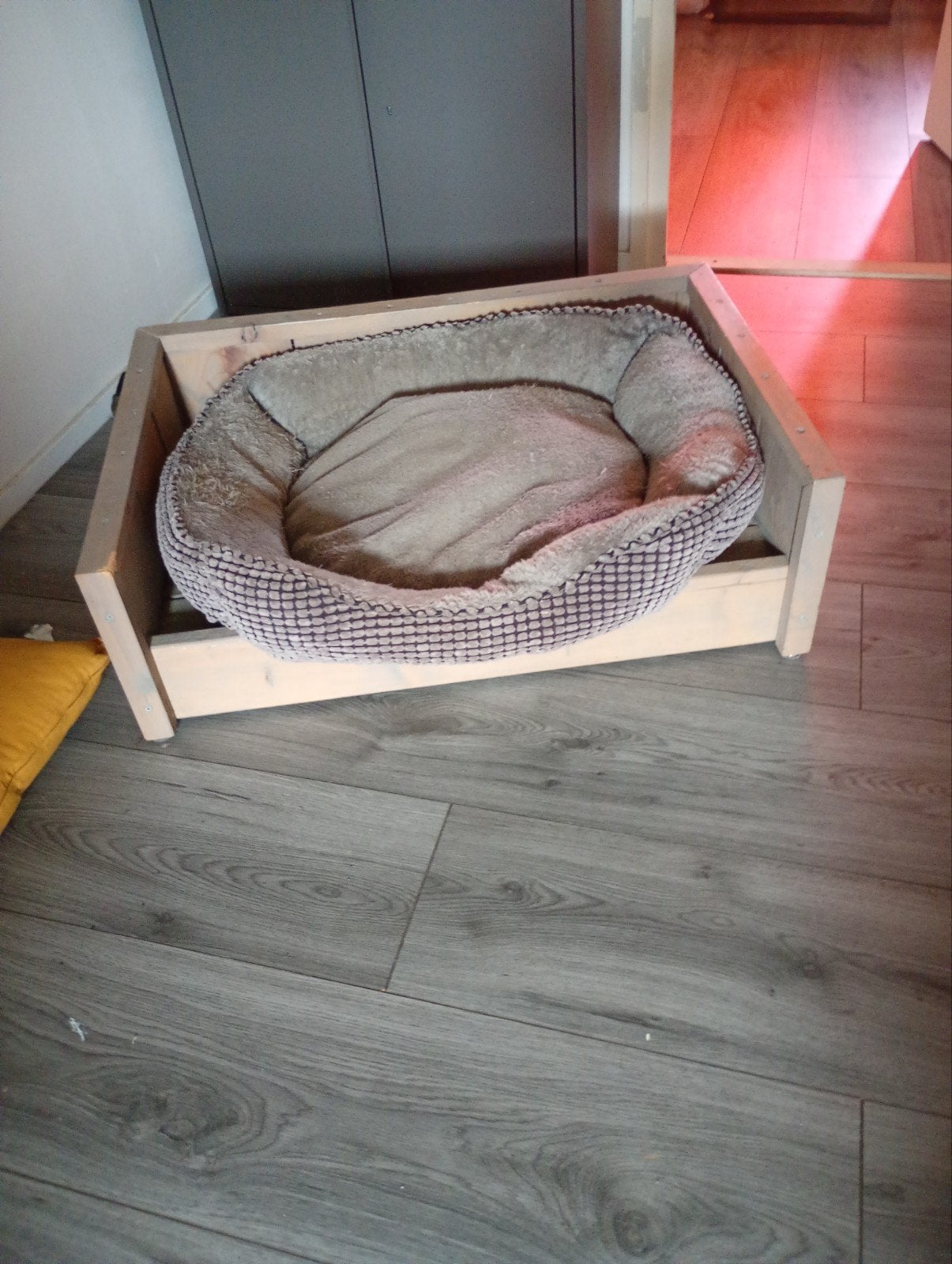 hond mand, Ophalen