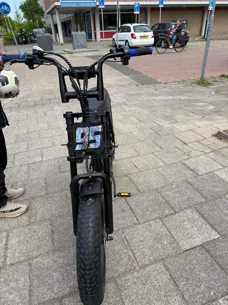 Stoere E-Bike met Dikke Banden, Ophalen, Zo goed als nieuw