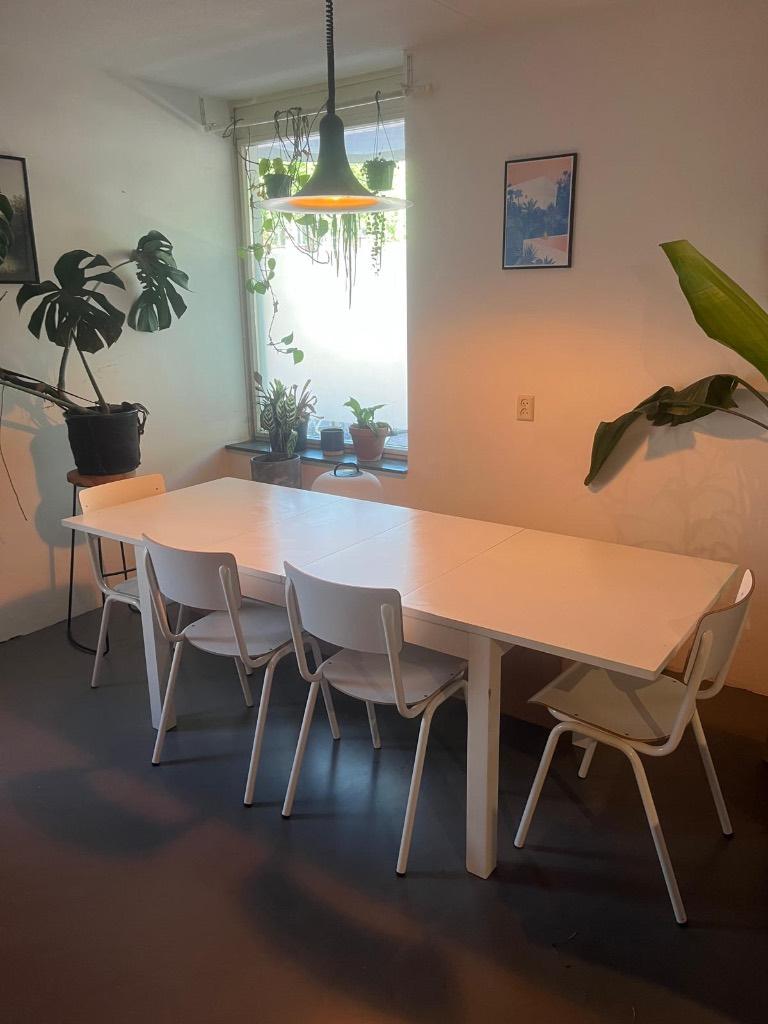 Ikea tafel, Ophalen, 200 cm of meer, 50 tot 100 cm, Zo goed als nieuw