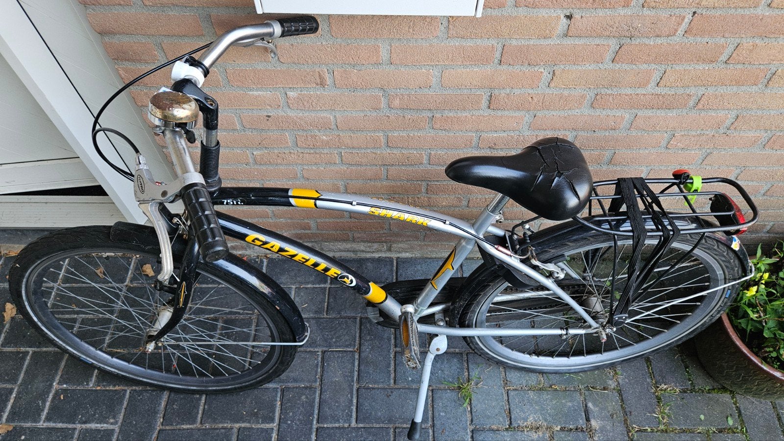 gazelle shark 26 inch kinderfiets, Fietsen en Brommers, Minder dan 47 cm, Ophalen, Gebruikt, Staal