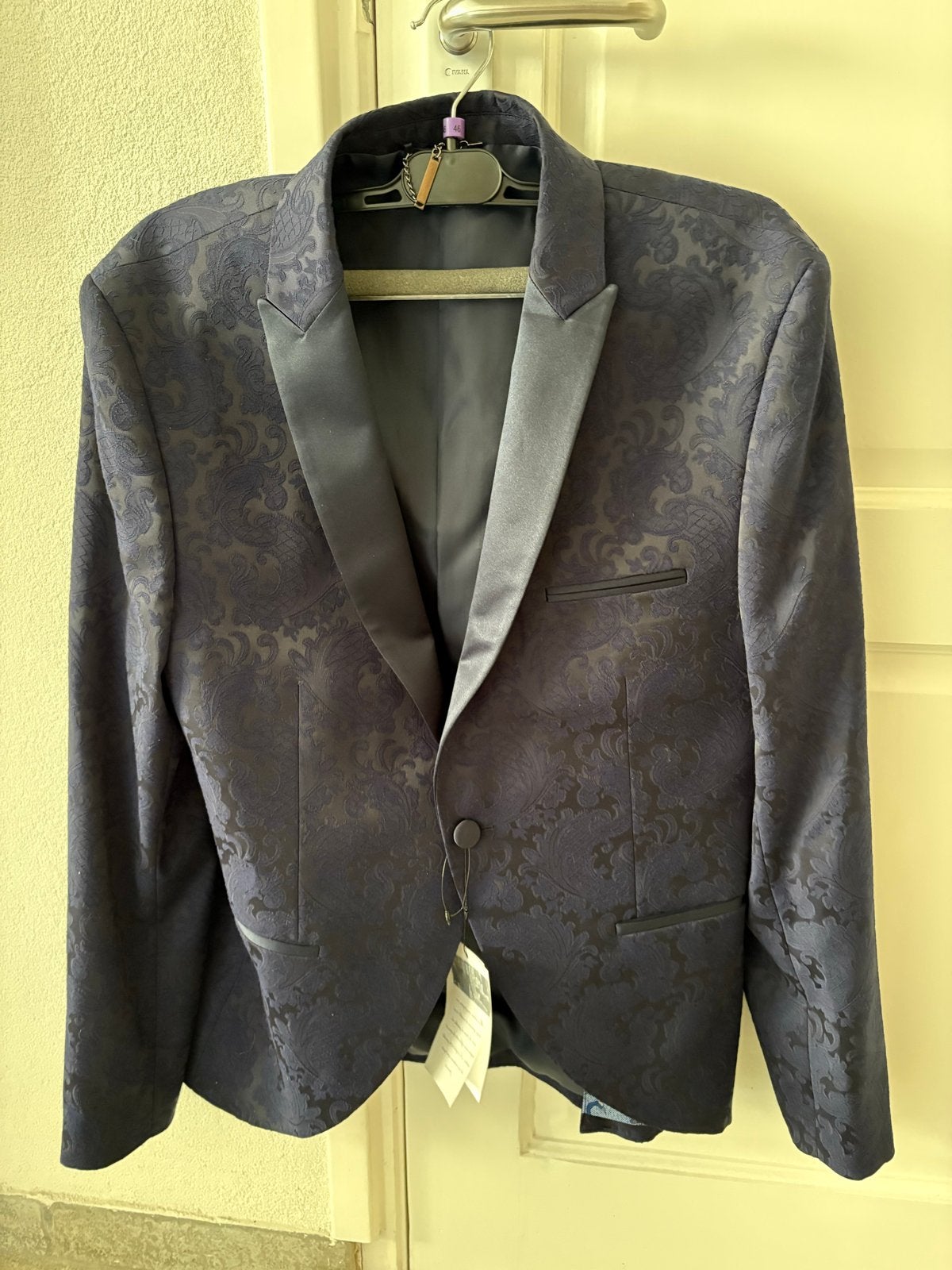 Manoukian Heren Colbert- Nieuw met label, Ophalen of Verzenden, Nieuw, Maat 52/54 (L), Blauw