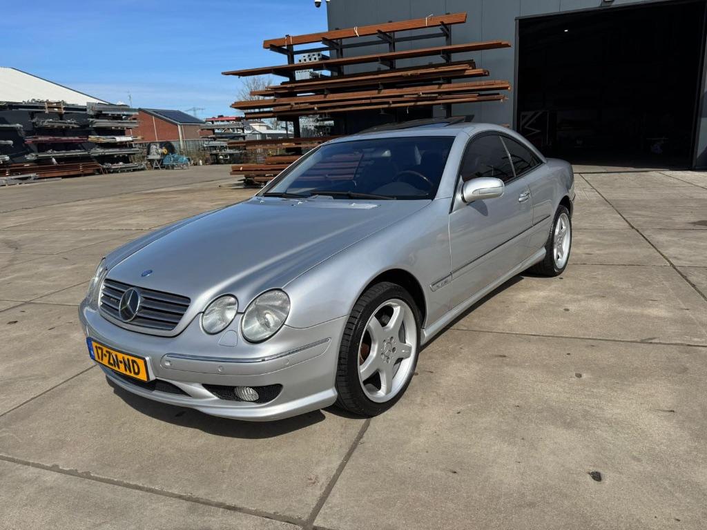 Mercedes-Benz CL 5.8 Cl600 Coupe AUT 2001 Grijs, Auto's, Automaat, Achterwielaandrijving, 5786 cc, Zwart
