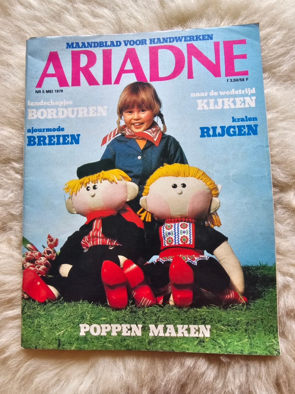 Vintage handwerk tijdschrift Ariadne Nr 5. 1978, Ophalen of Verzenden, Gelezen, Damesbladen