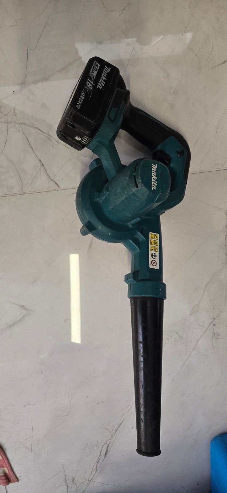 hand bladblazer Makita, Gebruikt, Met zuigfunctie, Ophalen of Verzenden, Makita