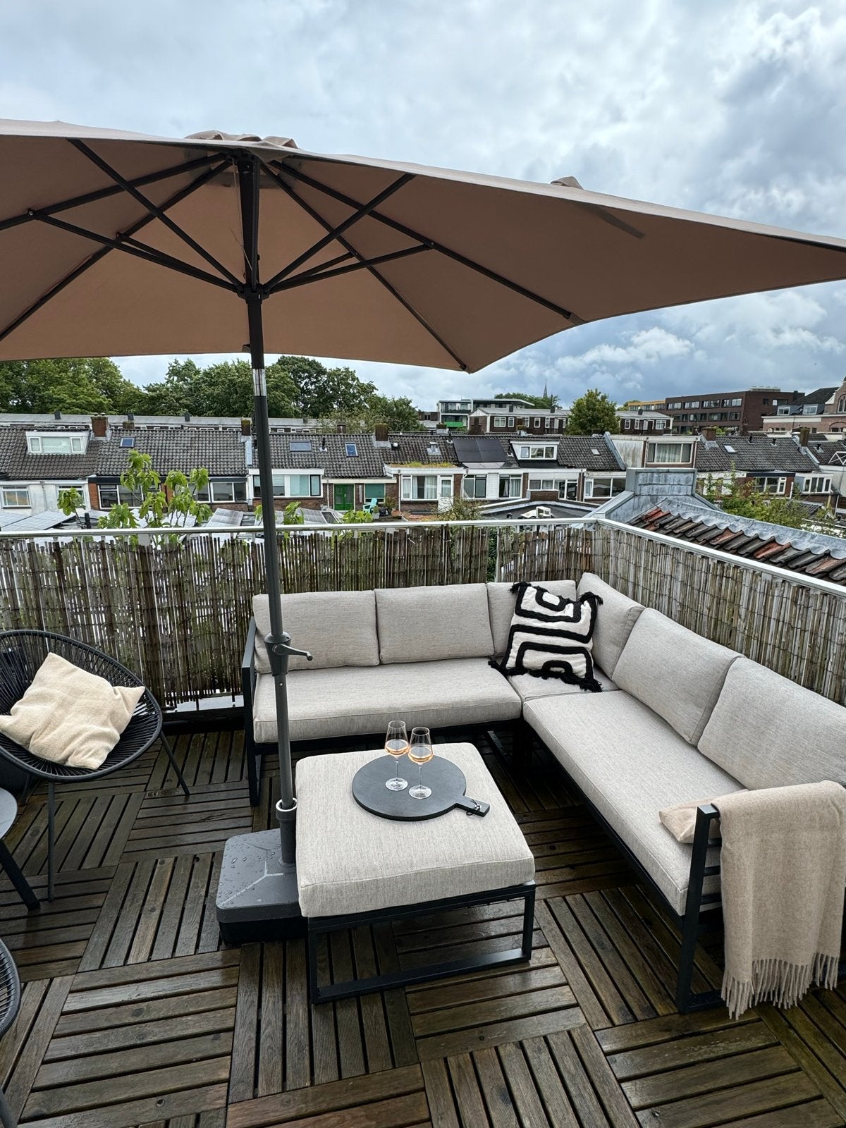 Loungeset Zamora van NOUS Garden - Zo goed als nieuw, Ophalen, Zo goed als nieuw, Loungeset, Bank