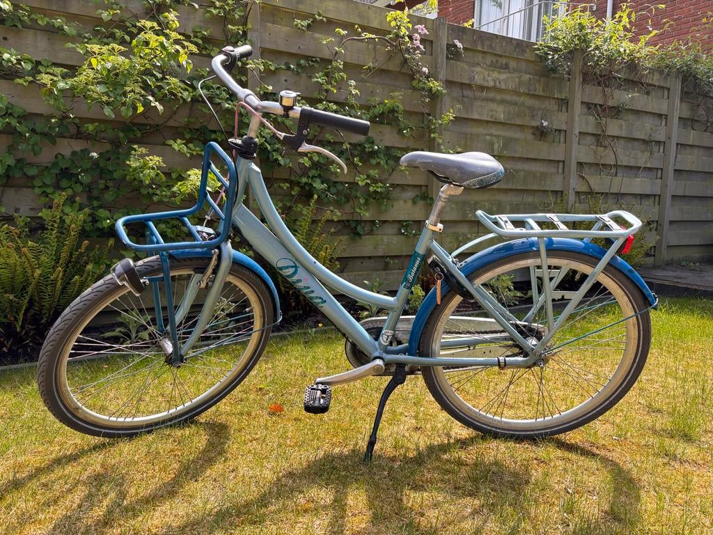 Batavus Diva 26 inch 3 versnellingen meidenfiets, Terugtraprem, Gebruikt, Versnellingen, Ophalen