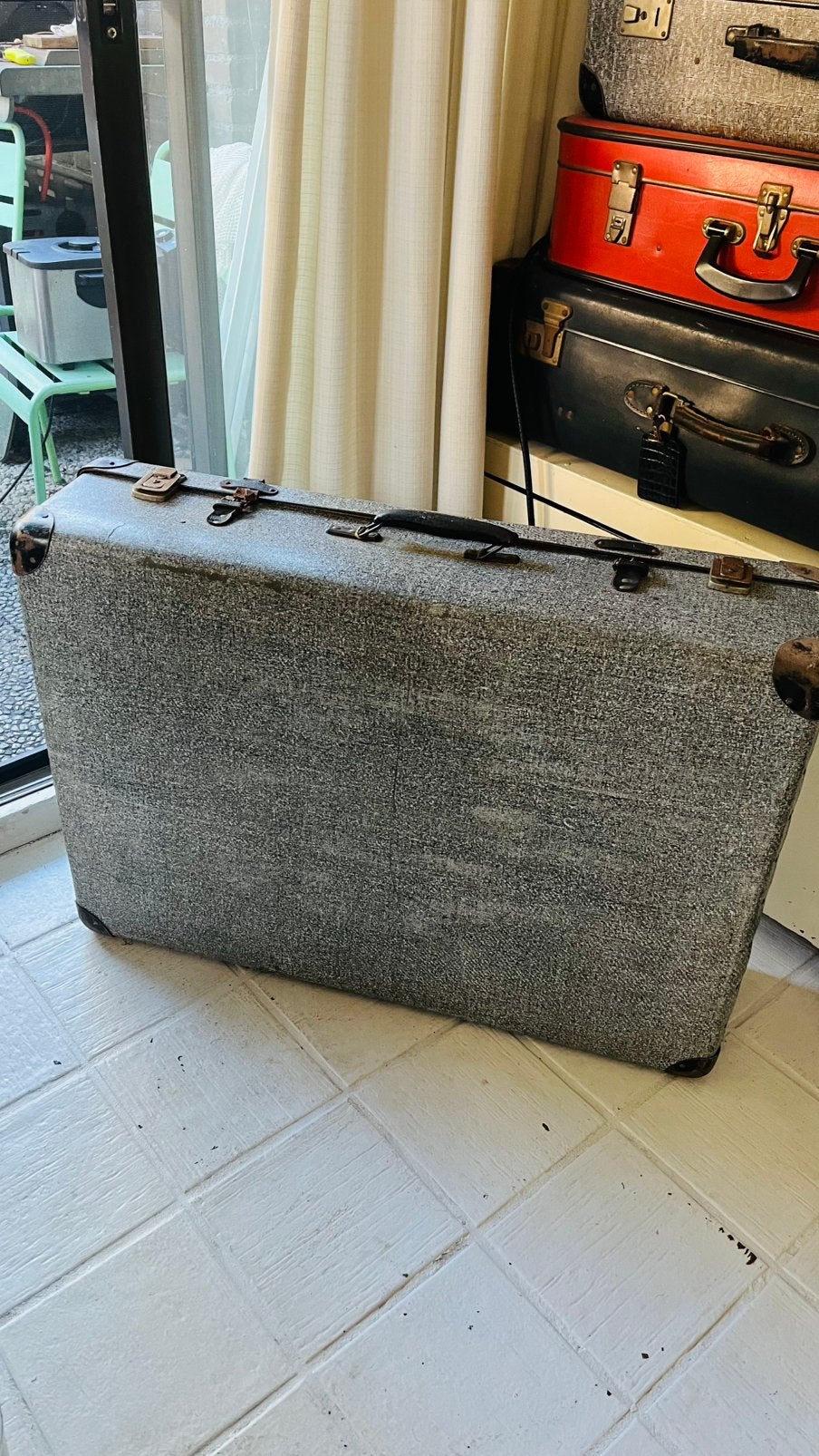 Vintage koffer, Antiek en Kunst, Ophalen of Verzenden