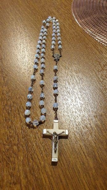 1 rozenkrans jezus christus ongeveer 56 cm, Antiek en Kunst, Antiek | Religie, Ophalen