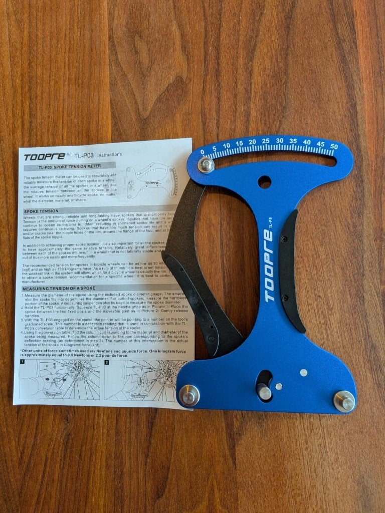 Een nieuwe spaak spanningsmeter voor fietswielen, Ophalen of Verzenden, Nieuw, Spaakgereedschap