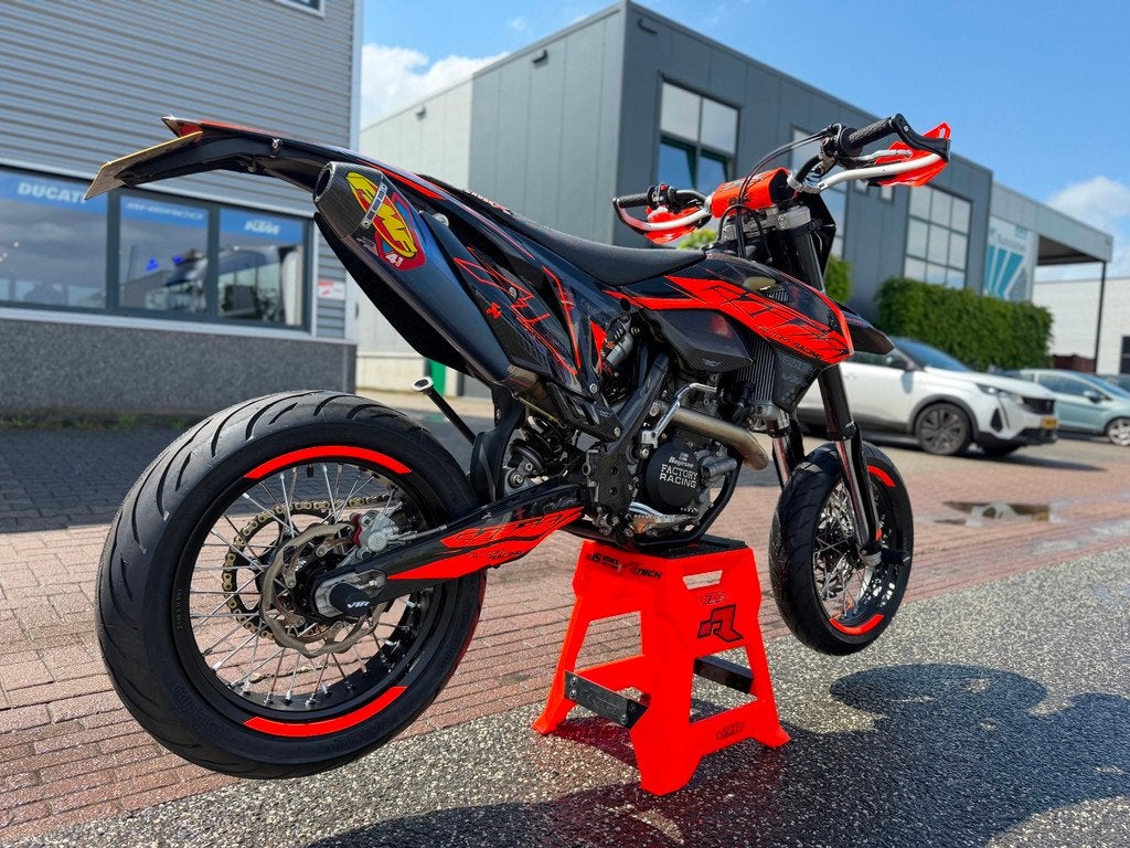 KTM 450/500 Exc Supermoto Supermotard A2 NIEUWSTAAT! 2013 mo, Ktm
5555  Mangofen, AT, Ktm, Bedrijf, 449 cc