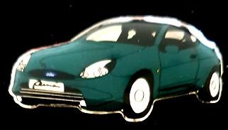 Ford Puma afbeelding pin- groen, Verzenden, Nieuw, Transport, Speldje of Pin