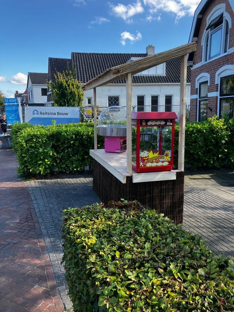 Verhuur: Suikerspin, Poffertjes, Spellen & Aanhangwagen, Ophalen, Gebruikt, Overige