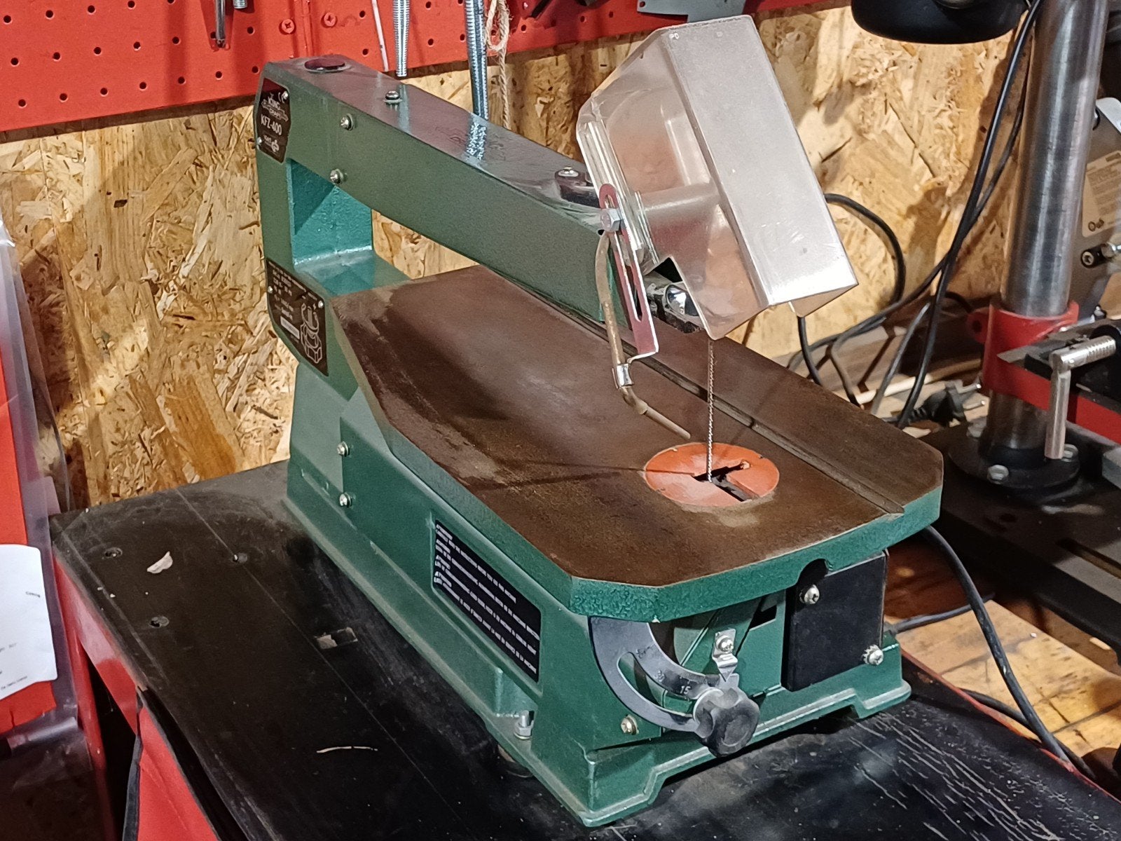 King Craft KFZ 400 Figuurzaagmachine, Ophalen, Gebruikt, 30 tot 70 mm, Figuurzaag