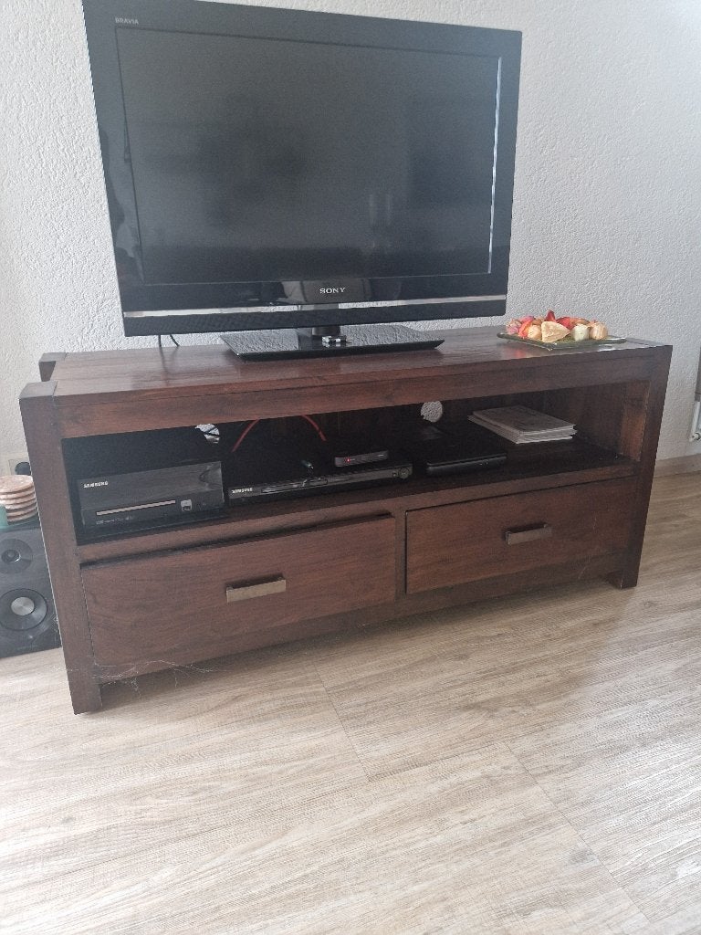 Tv kastje, Ophalen, 100 tot 150 cm, Zo goed als nieuw, Minder dan 100 cm