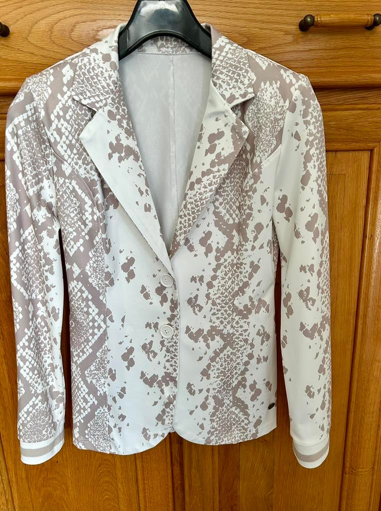 Prachtige blazer / kort jasje, maat S (36/38), Maat 38/40 (M), Beige, Ophalen of Verzenden, Zo goed als nieuw