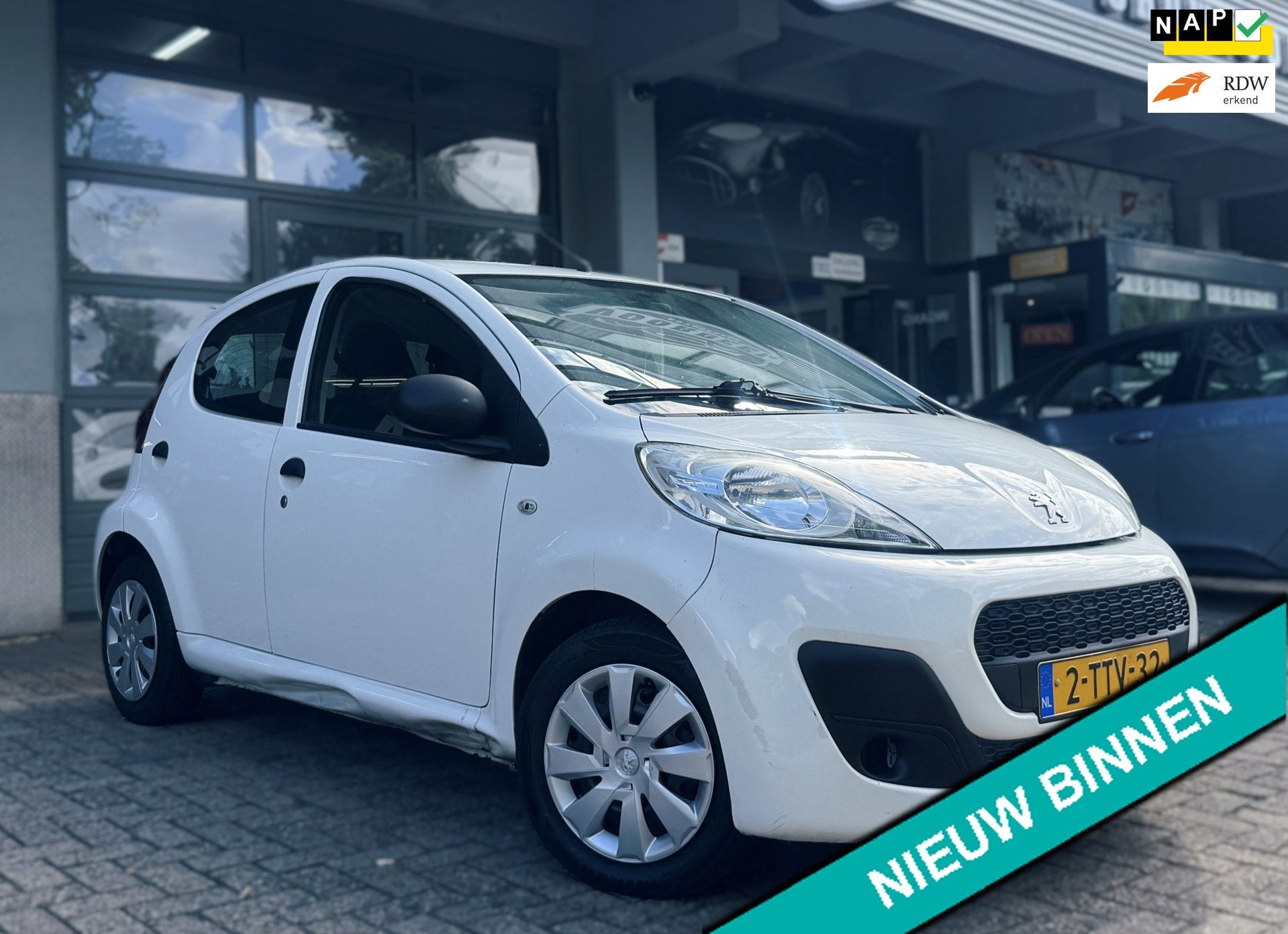 Peugeot 107 1.0 Access Accent | AIRCO | NAP | APK., Auto's, Voorwielaandrijving, Euro 5, Gebruikt, Electronic Stability Program (ESP)