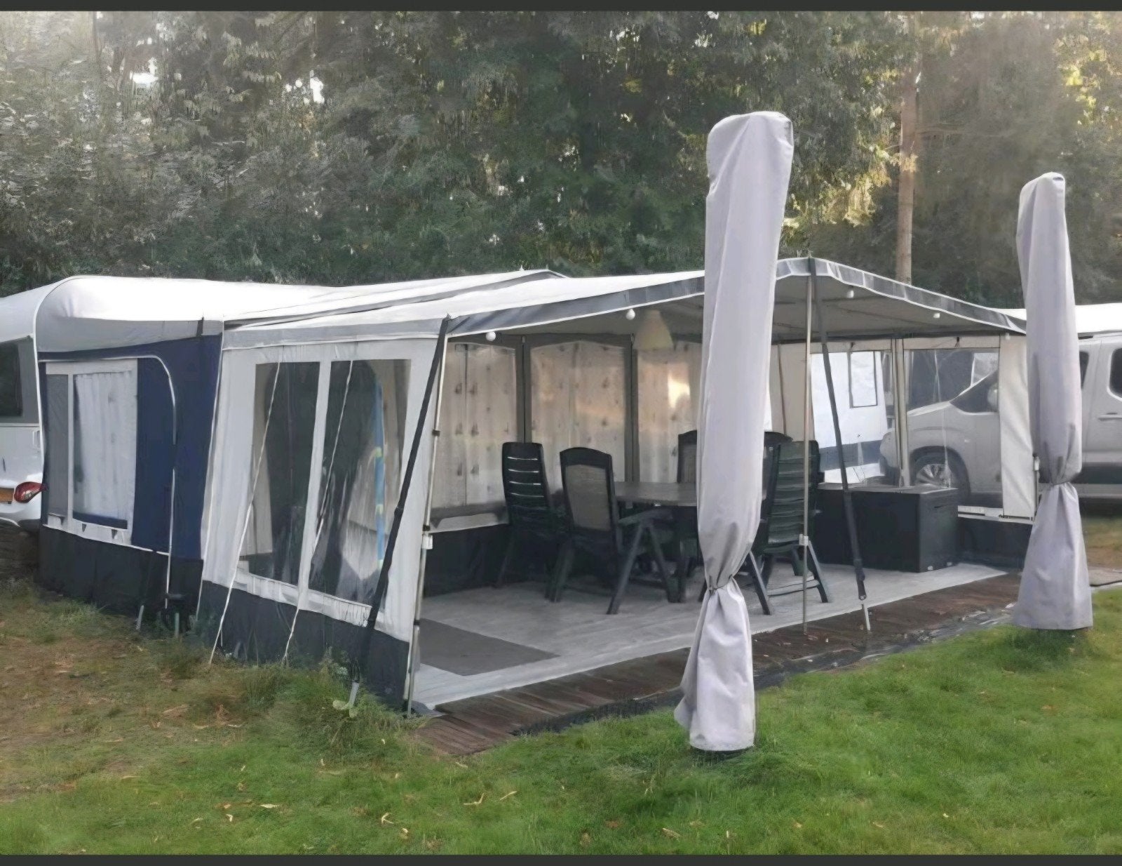 Knaus Sudwind 500 KU caravan met stapelbed, Caravans en Kamperen, Vast bed, Particulier, Knaus, Tot en met 6