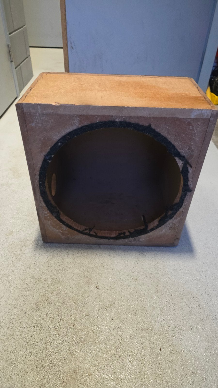 15 inch kist voor subwoofer, Ophalen, Gebruikt