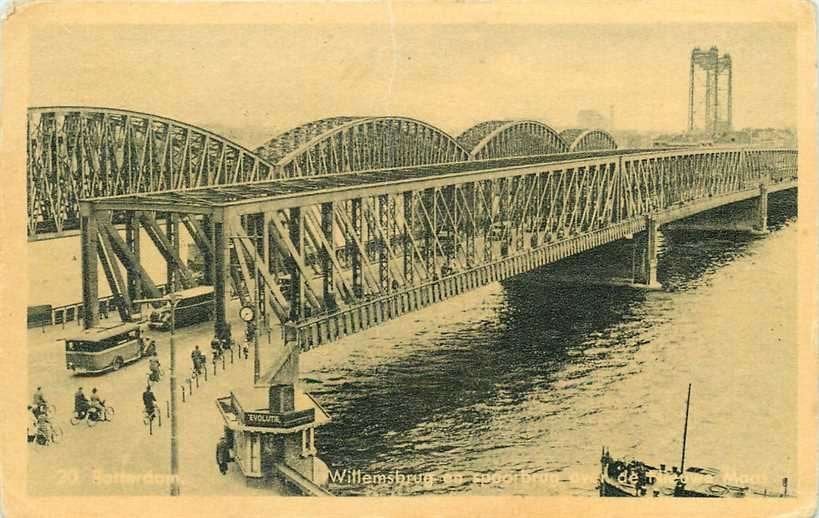 380-635-001 Rotterdam Willems en Spoorbrug, Verzenden, Voor 1920, Zuid-Holland