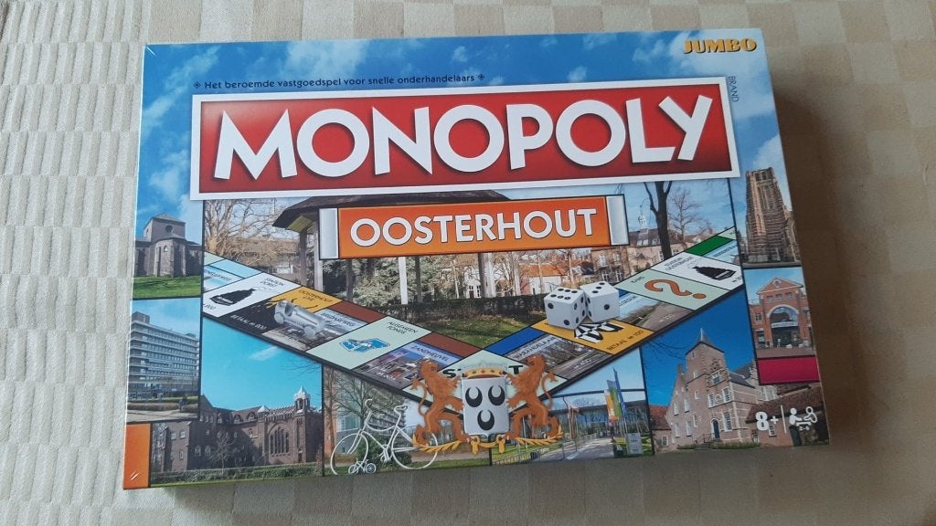 bordspel seal Monopoly Oosterhout Monopolie limited, Vijf spelers of meer, Ophalen of Verzenden, Nieuw, Monopoly