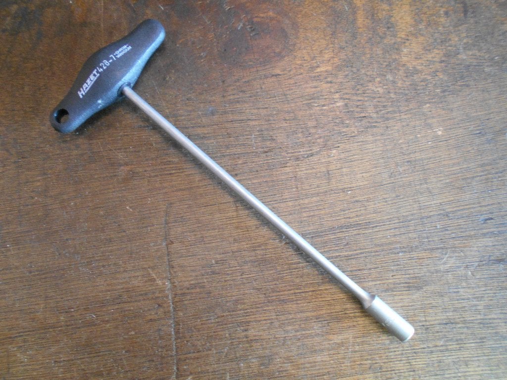 Hazet 7mm T-Dopsleutel, Auto diversen, Ophalen of Verzenden, Gebruikt