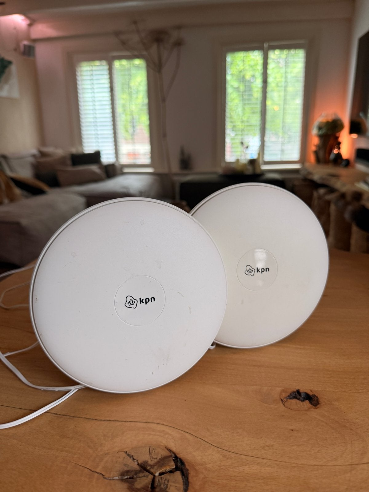 KPN SuperWifi punten (2 stuks) - Verbeter je wifi!, Ophalen of Verzenden, Gebruikt, Router