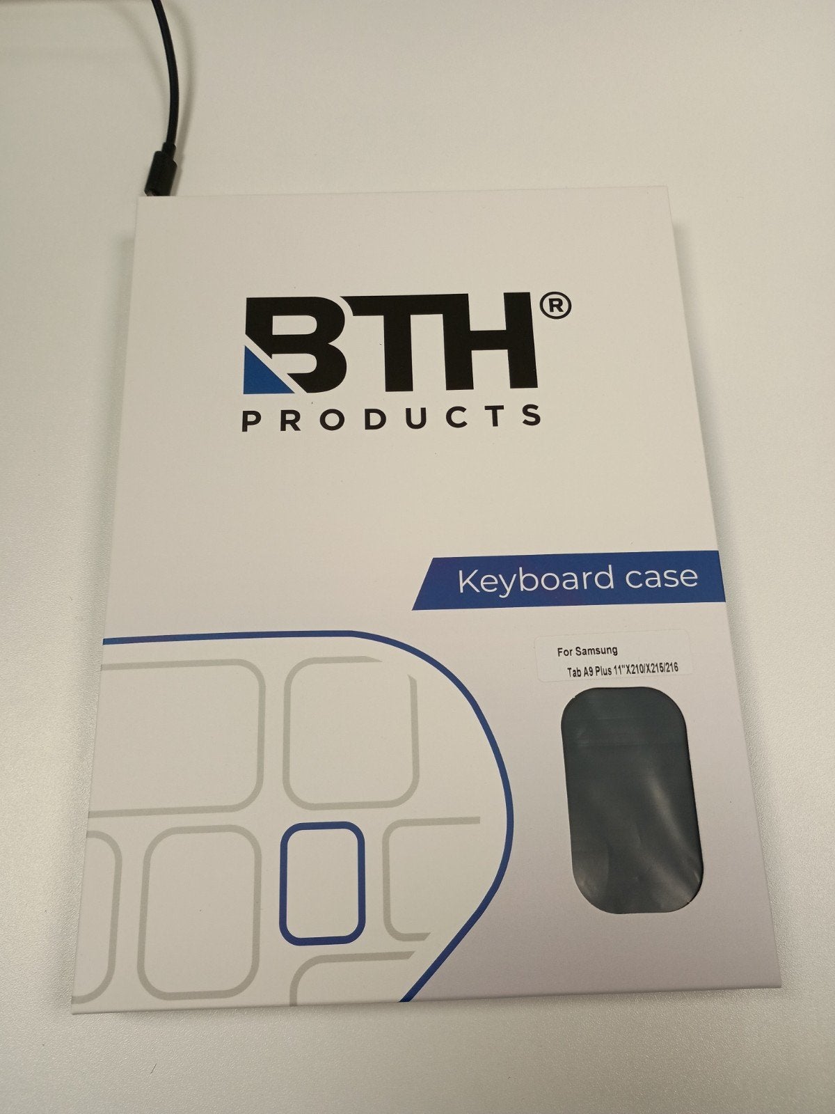 BTH Keyboard Case voor Samsung Tab A9 Plus 11" (X210/X216), Nieuw, Bescherming voor- en achterkant, Ophalen of Verzenden, BTH PRODUCTS