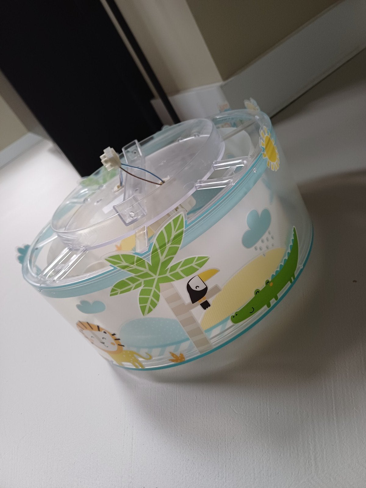 Kinder plafond lamp, Ophalen of Verzenden, Zo goed als nieuw, Kunststof, Kids