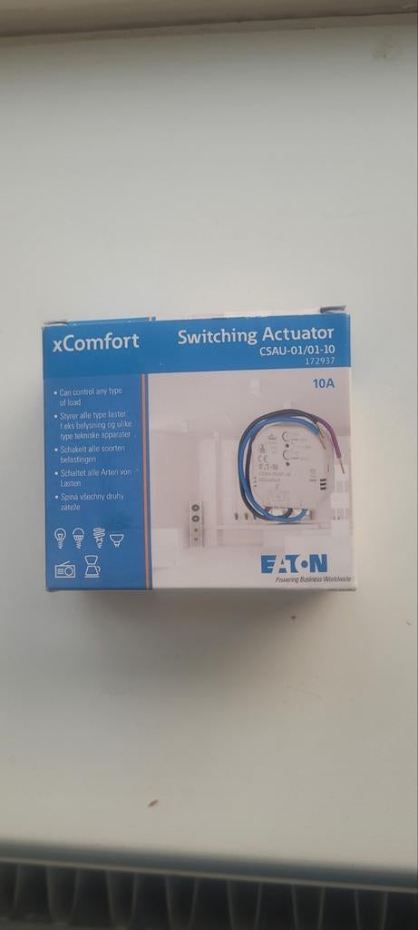 3: Eaton xComfort inbouw schakelactor, Ophalen of Verzenden, Detector, Sensor of Melder