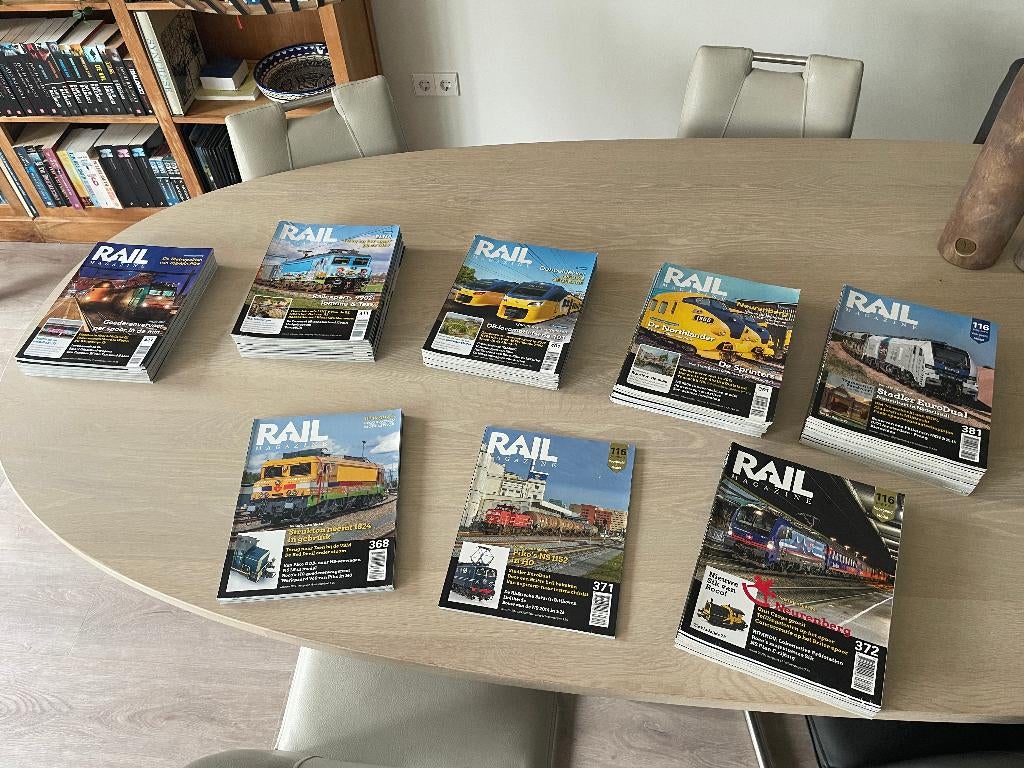 Rail Magazine 2019–2025 – grote set, €20 | laatste kans, Hobby en Vrije tijd, Modeltreinen | H0, Gelijkstroom of Wisselstroom