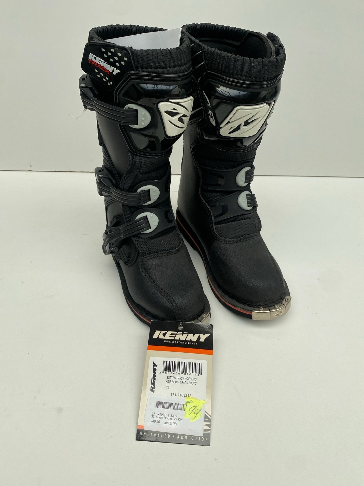 Kenny Track Kids Motorcross Laarzen - Maat 33, Nieuw met kaartje, Info@kenny.nl, Kinderen, Kenny