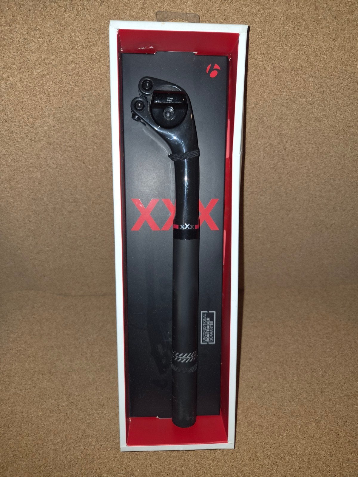 #043 Bontrager XXX Carbon zadelpen 27,2 mm – 330 mm, Nieuw, Ophalen of Verzenden, Elektrische fiets, Bontrager