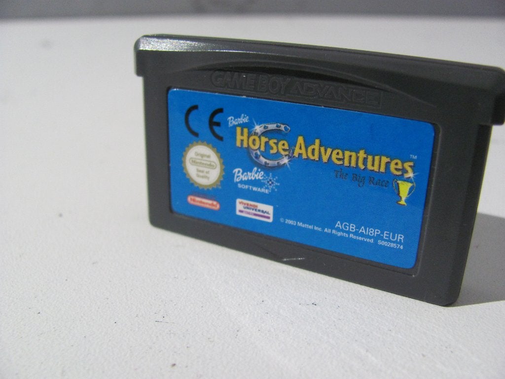Gameboy advance Barbie horse adventures -the big race, Avontuur en Actie, 1 speler, Ophalen of Verzenden, Zo goed als nieuw